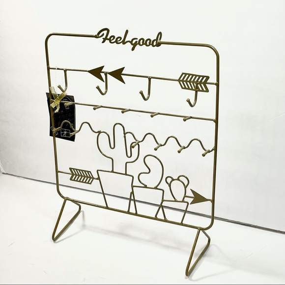 Jewelry organizer display southwestern cactus and arrows design NWT - Picture 3 of 5